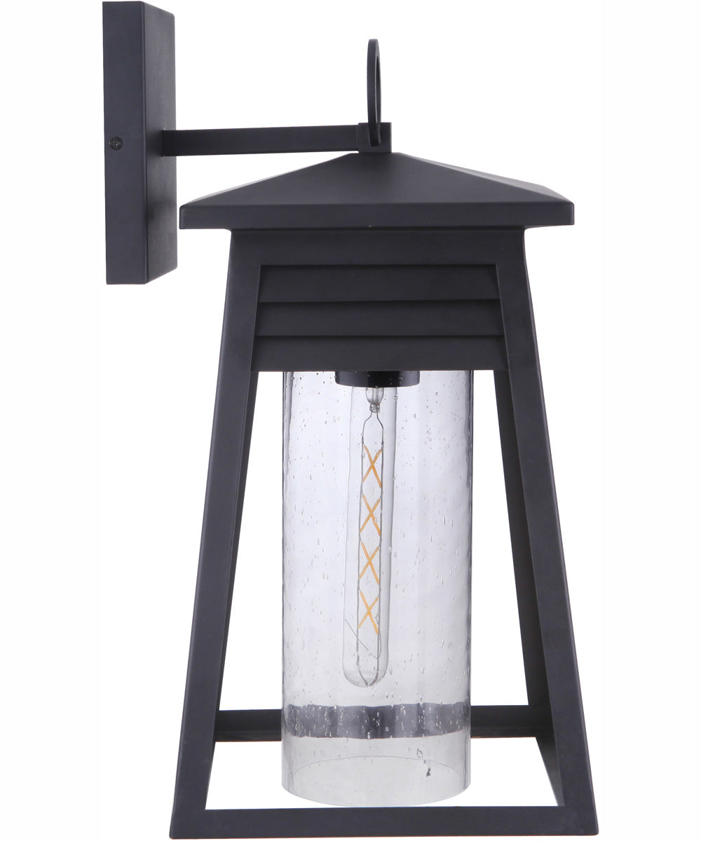 Becca 1-Light Outdoor Wall Lantern Matte Black