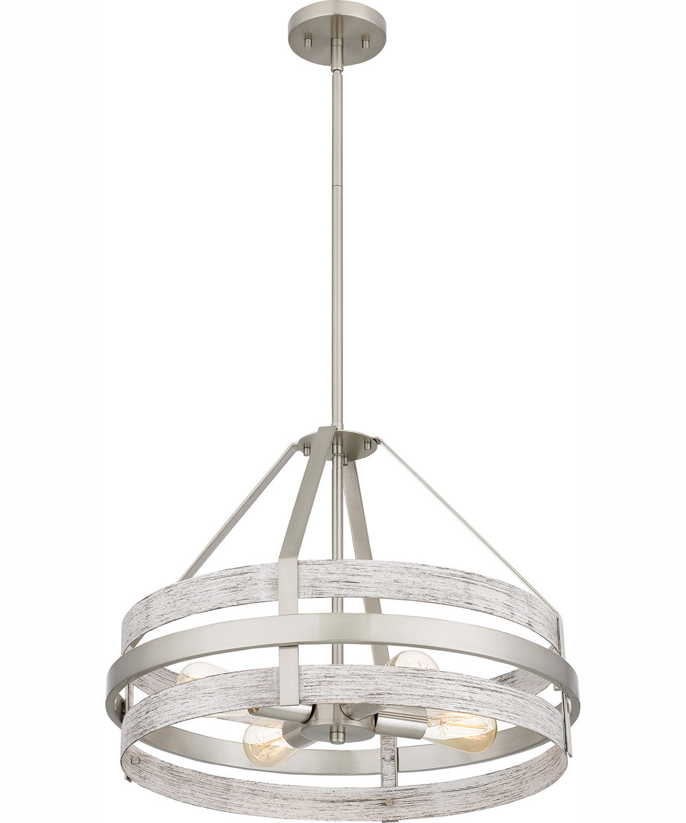 Gadsen 4-light Pendant Brushed Nickel