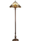 63"H Shell with Jewels Floor Lamp