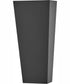Cruz Coastal Elements  2-Light Large Wall Mount Lantern in Black