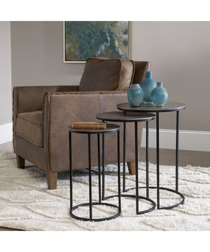 Erik Metal Nesting Tables, Set of 3