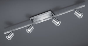 4"W Cayman LED Ceiling Light Nickel-Matte