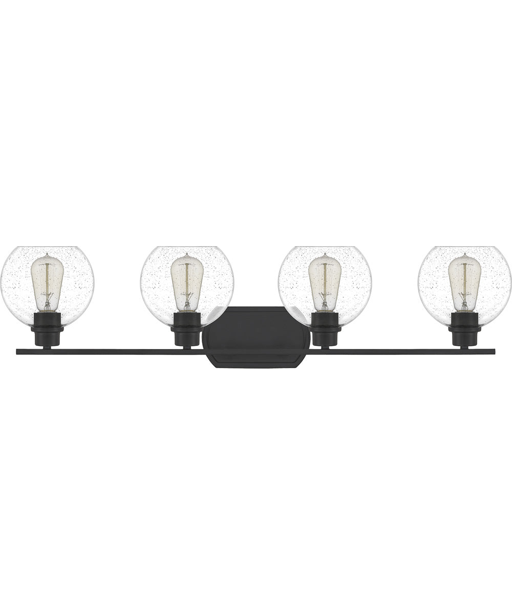 Pruitt Extra Large 4-light Bath Light Matte Black