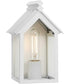 Jeffrey Alan Marks Point Dume Dunemere Outdoor Wall Lantern Shelter White