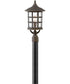 Freeport Coastal Elements 1-Light Large Outdoor Post Top or Pier Mount Lantern 12v in Oil Rubbed Bronze