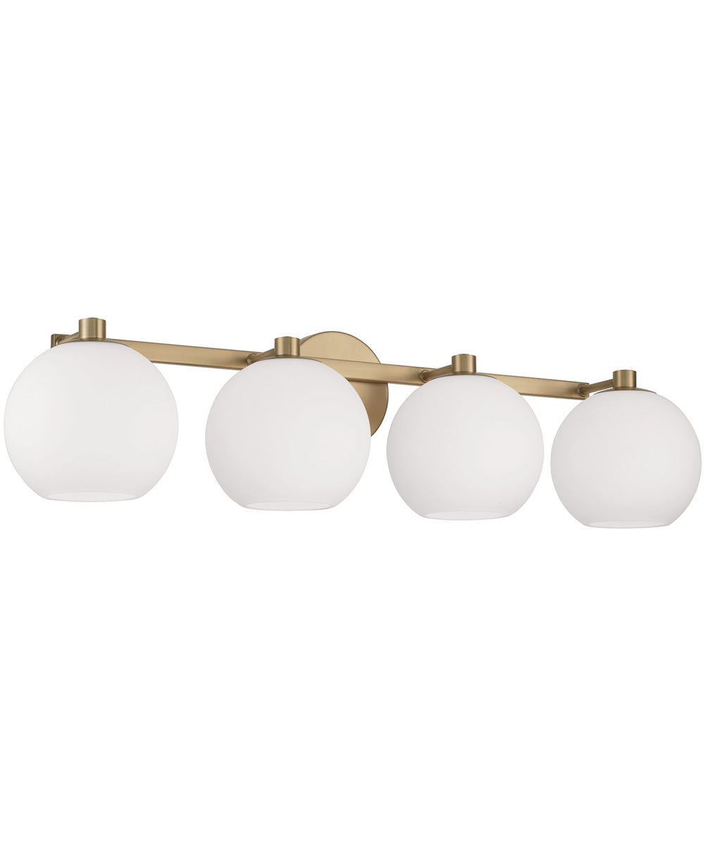 Ansley 4-Light Vanity Aged Brass