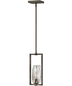 Ana 1-Light Small Pendant in Black Oxide