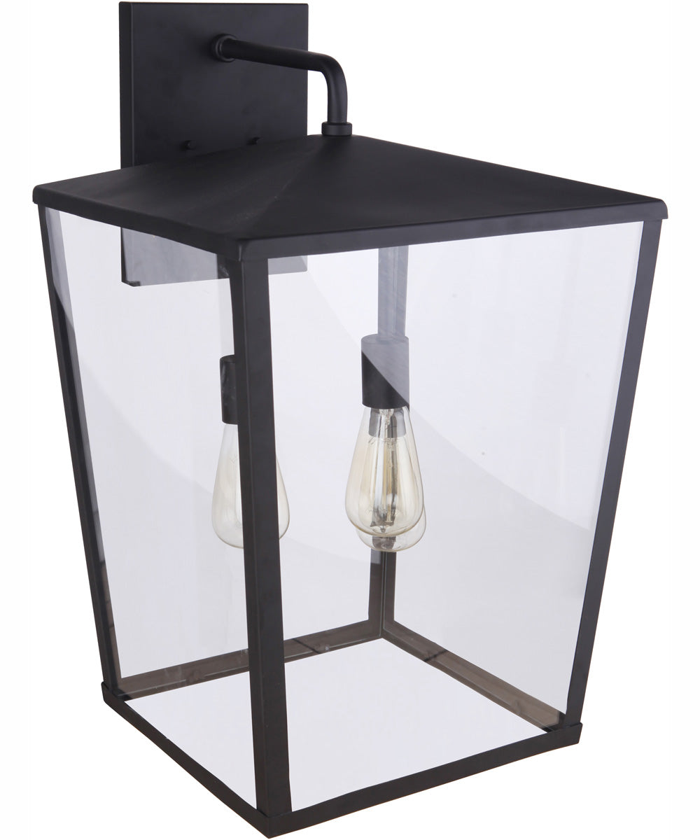 Olsen 3-Light Outdoor Wall Lantern Midnight