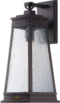 17"H Schooner 1-Light Outdoor Sconce Olde Brass