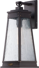 17"H Schooner 1-Light Outdoor Sconce Olde Brass