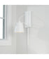 Alden 1-Light Sconce Matte White