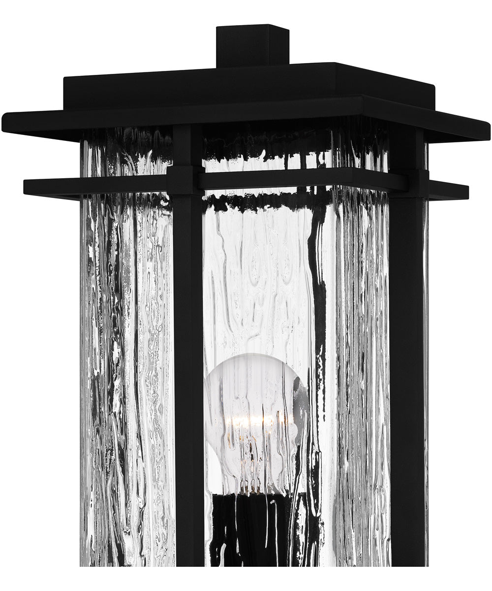McAlister Large 1-light Outdoor Wall Light  Coastal Armour Aluminum Earth Black