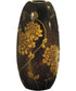 11.75 Inch H Preston Oval Hand Blown Art Glass Vase