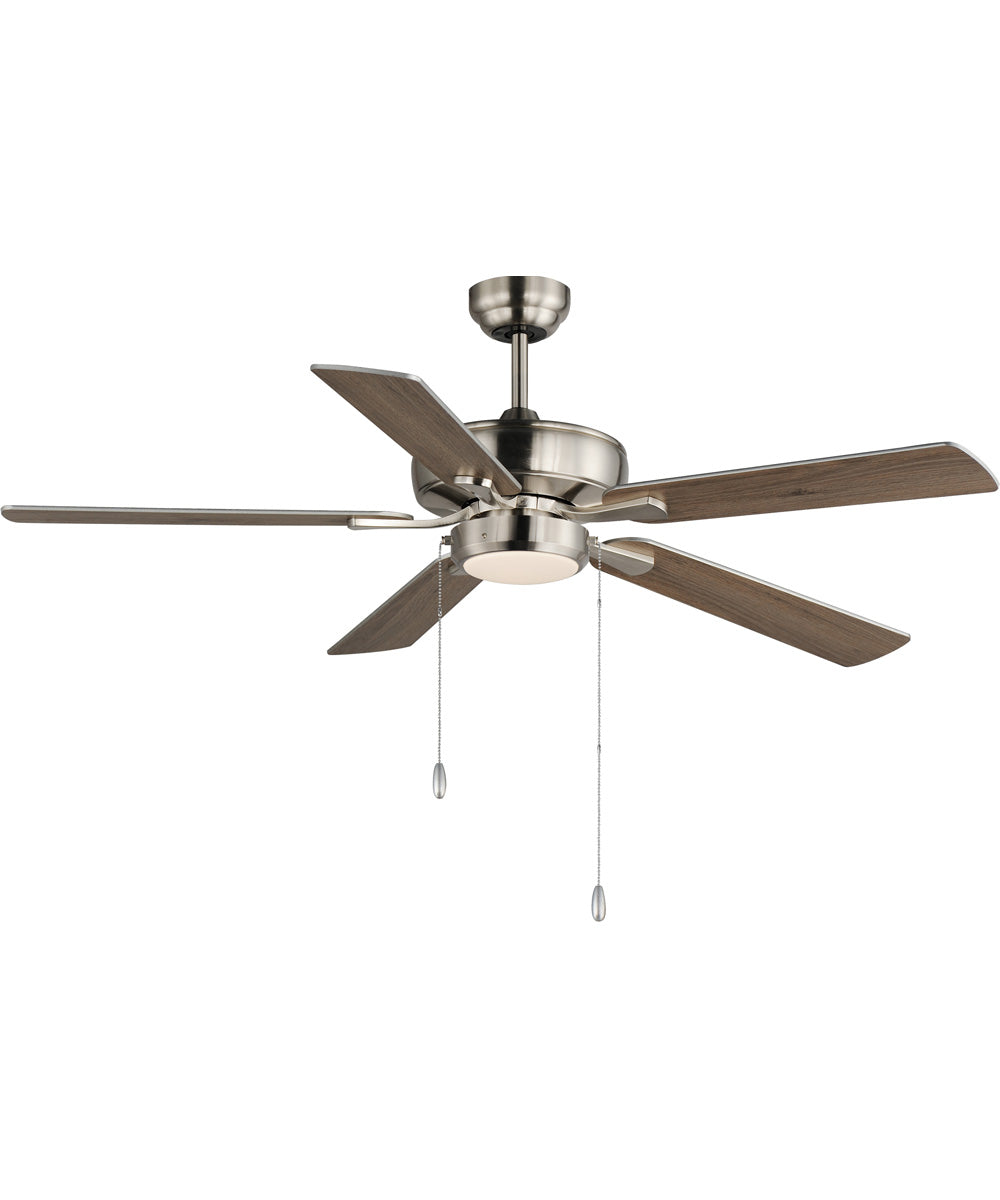 52 inch Super-Max Fan w/ LED Light Kit - Nickel Satin Nickel