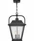 Kingston 3-Light Medium Hanging Lantern in Black