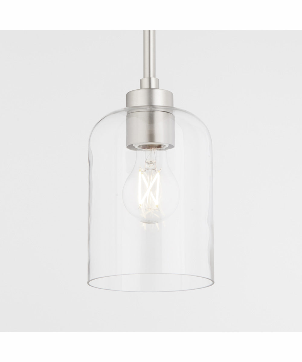 Tribute 1-light Pendant Satin Nickel