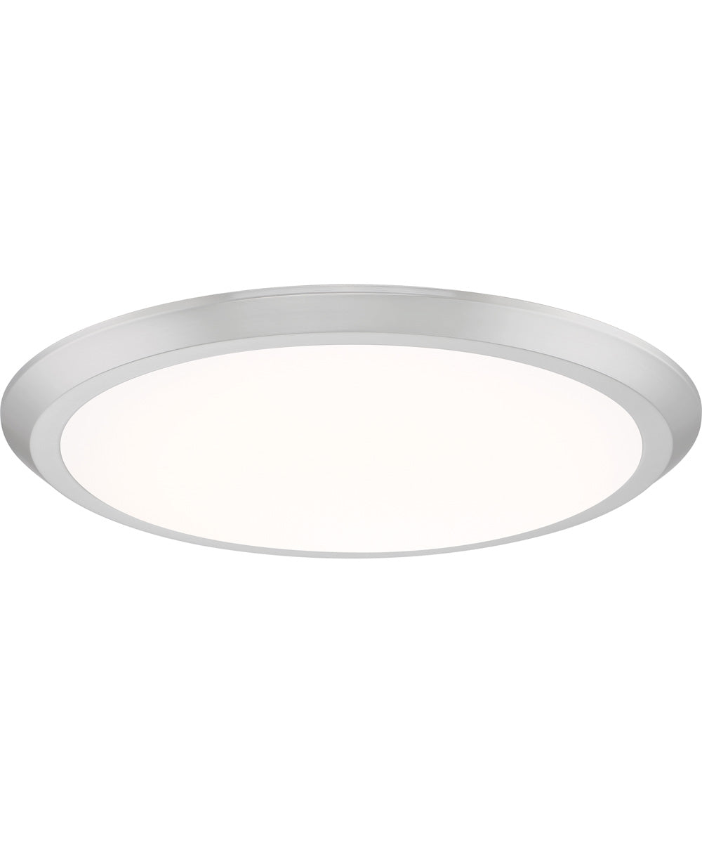 Verge  Flush Mount Brushed Nickel