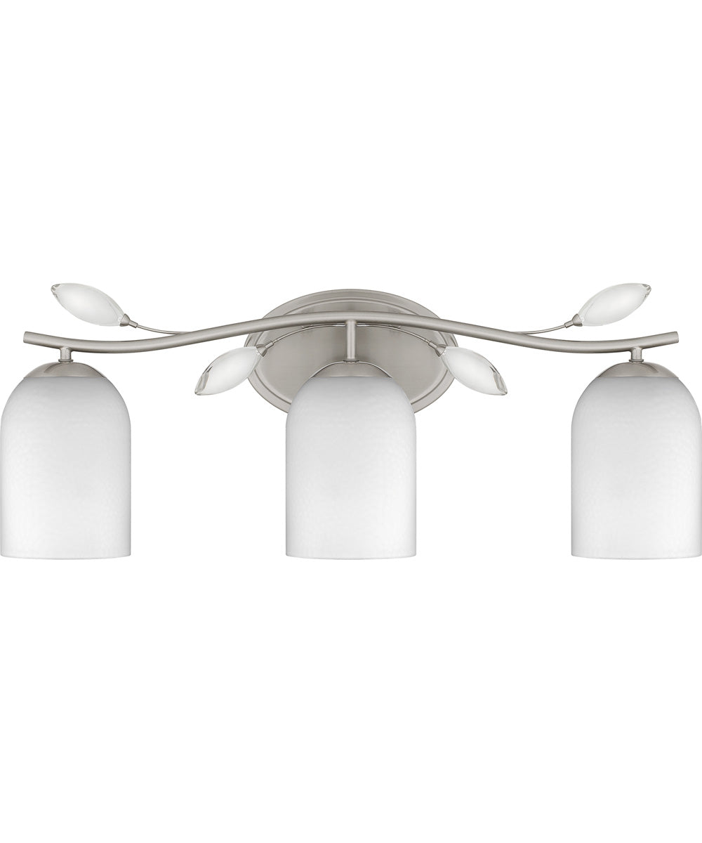 Ulysses Large 3-light Bath Light Brushed Nickel
