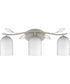 Ulysses Large 3-light Bath Light Brushed Nickel