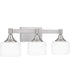 Ladson Large 3-light Bath Light Brushed Nickel