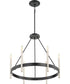 Anthem 6-light Chandelier Mystic Black