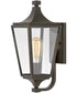 Jaymes 1-Light Small Outdoor Wall Mount Lantern in Oil Rubbed Bronze
