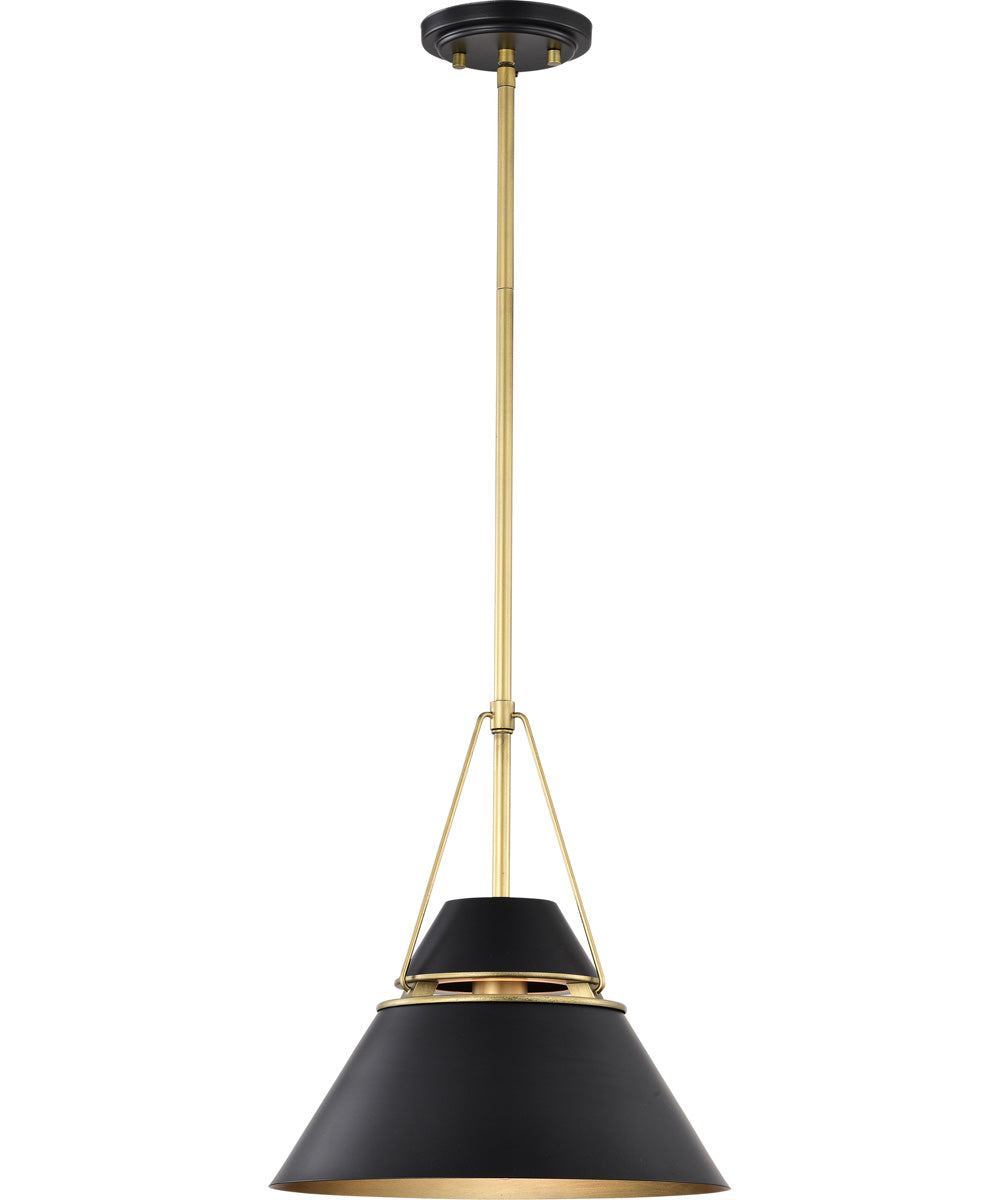 Adina 1-Light Pendant Matte Black