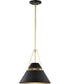 Adina 1-Light Pendant Matte Black