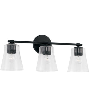 Baker 3-Light Vanity Matte Black