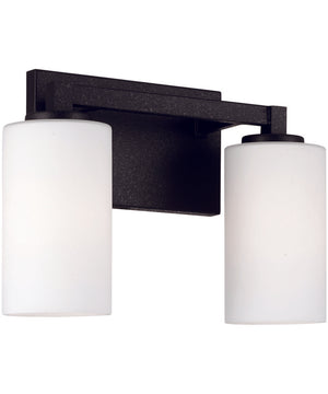 Ravenwood 2-Light Vanity Black Iron