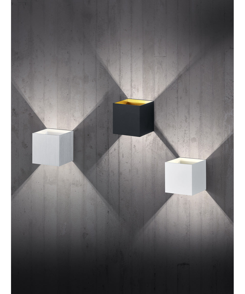 Louis LED Wall Sconce Satin Nickel