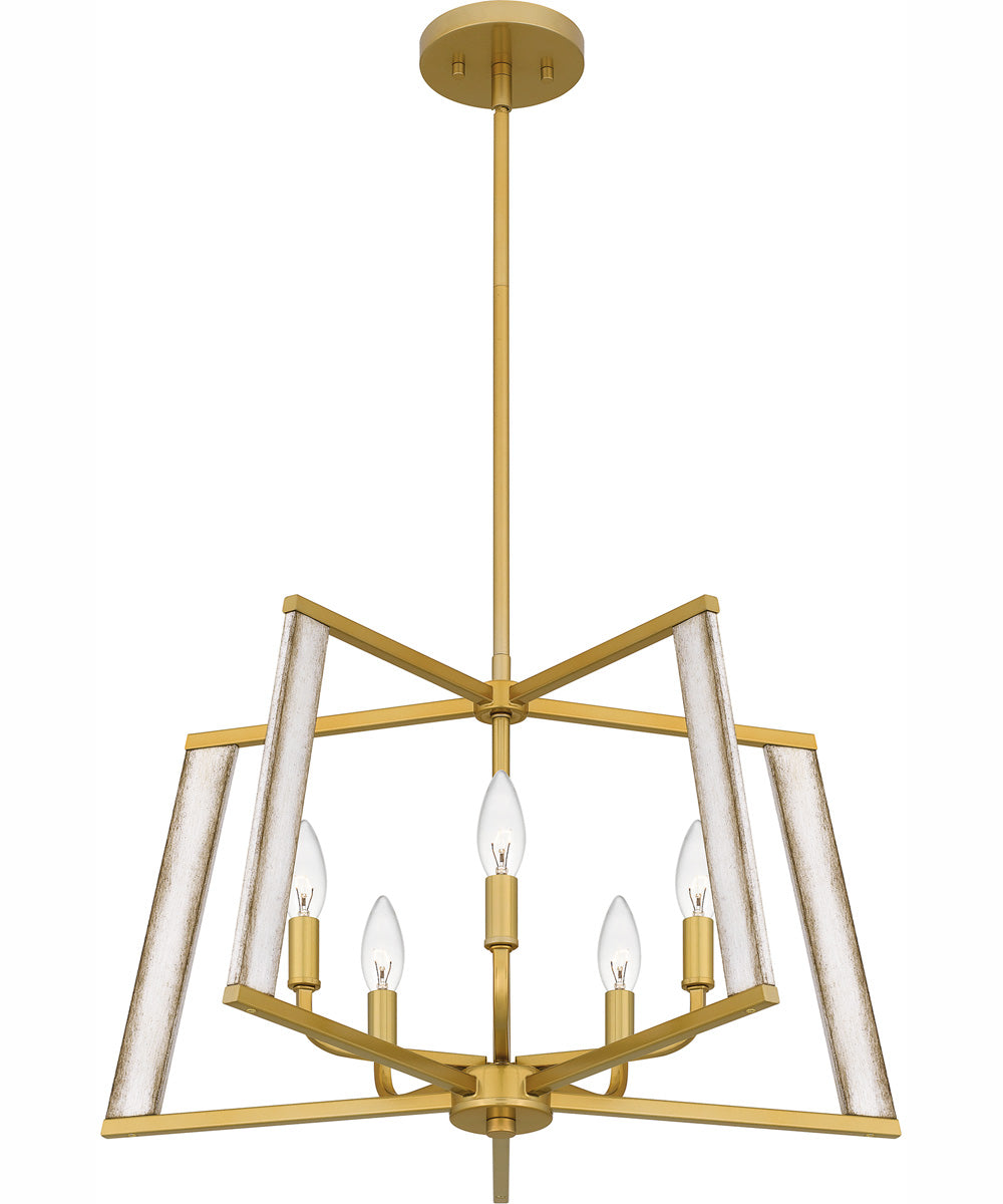 Mayline 5-light Pendant Light Gold