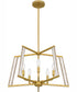 Mayline 5-light Pendant Light Gold