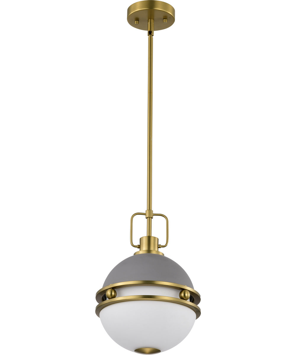 Everton 1-Light Pendant Matte Gray