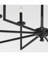 Eldorado 9-light Chandelier Matte Black