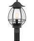 Boston Large 1-light Outdoor Post Light Mottled Black