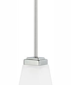 Baxley 1-Light Pendant Polished Nickel