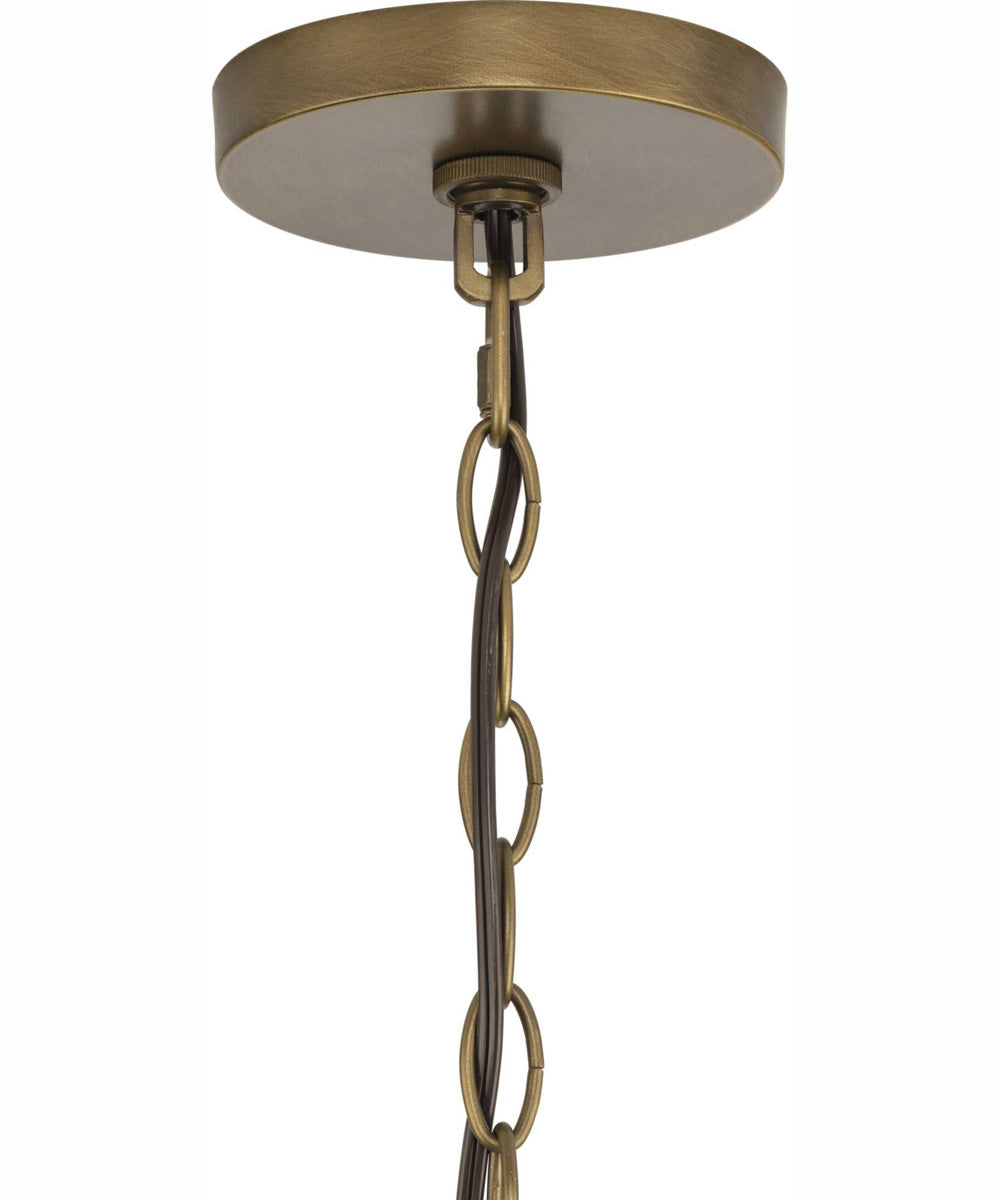 Breckenridge 5-Light Rustic Farmhouse Chandelier Aged Bronze