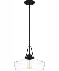 Quoizel Pendant 1-light Pendant Matte Black