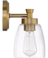 Henning 1-Light Wall Sconce Satin Brass