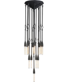 Pioneer 13-Light Pendant Anthracite