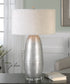 32"H Tartaro Industrial Silver Table Lamp