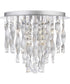 Twinkle 6-light Flush Mount Polished Chrome
