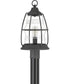 Admiral Large 1-light Outdoor Post Light  Coastal Armour Aluminum Mottled Black