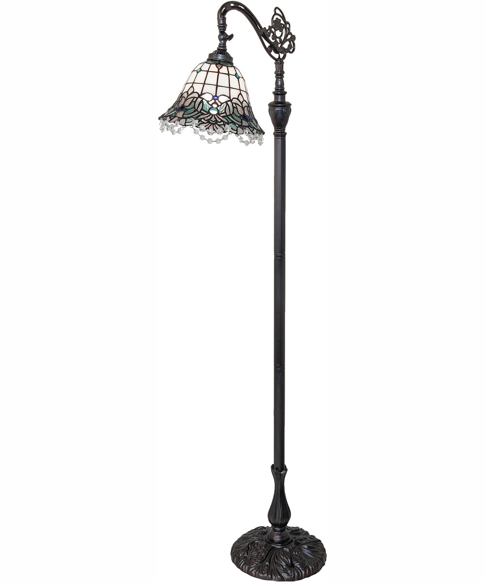 61" High Angelica Bridge Arm Floor Lamp