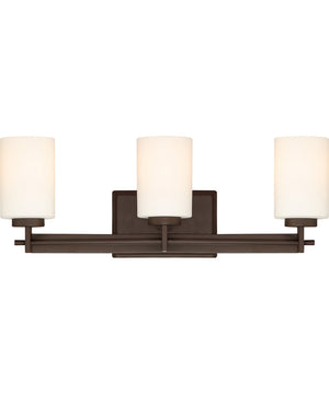 Taylor Large 3-light Bath Light Western Bronze