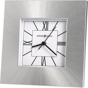 6"H Kendal Tabletop Clock Silver