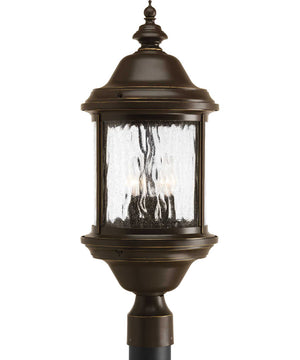 Ashmore 3-Light Post Lantern Antique Bronze
