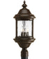 Ashmore 3-Light Post Lantern Antique Bronze