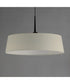 Paramount 21 inch LED Pendant Natural Aged Brass